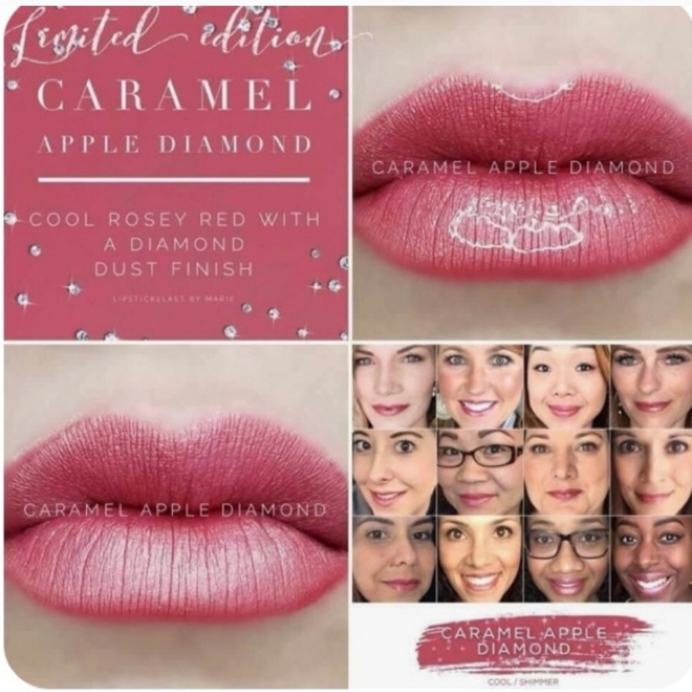 Lip Sense Caramel Apple Diamond Limited Edition New and Sealed